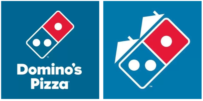 Campanha Fique em Casa da Domino’s faz mudar sua logo