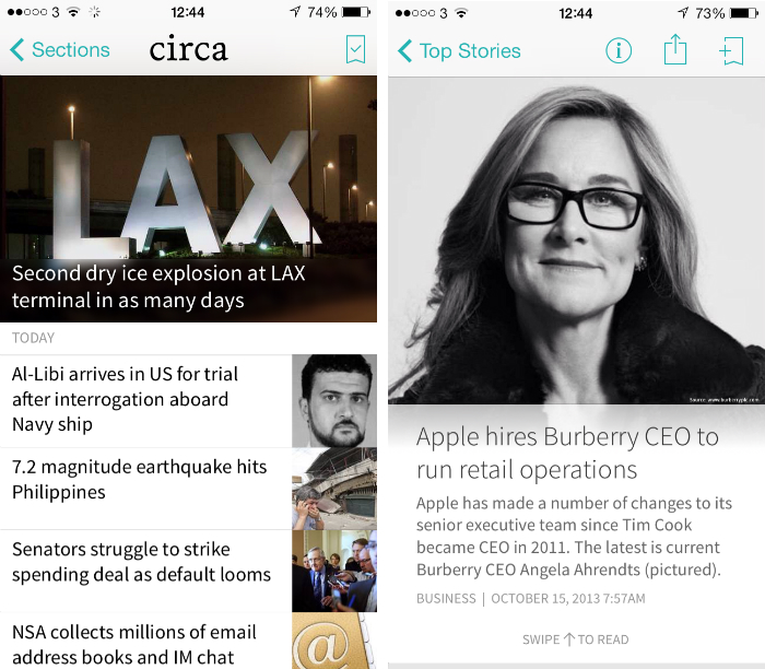 10 apps para ler noticias no iphone gratis circa designe