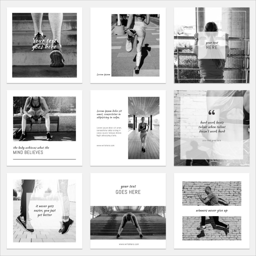 instagram template 02 designe 1 35 Templates para GRID do Instagram para inspirar e baixar