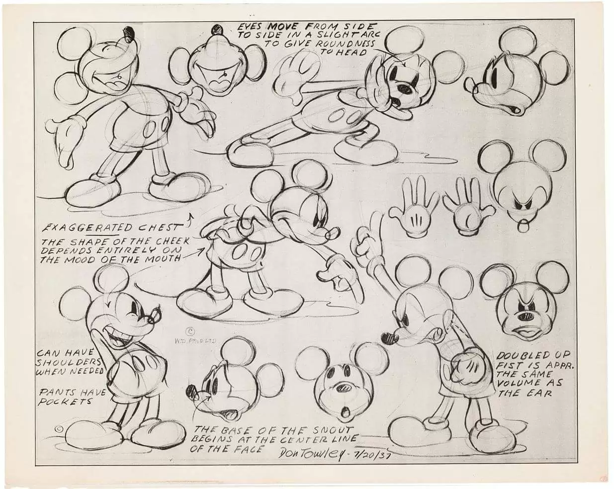 12 regras da animacao criadas pela disney mickey mouse designe