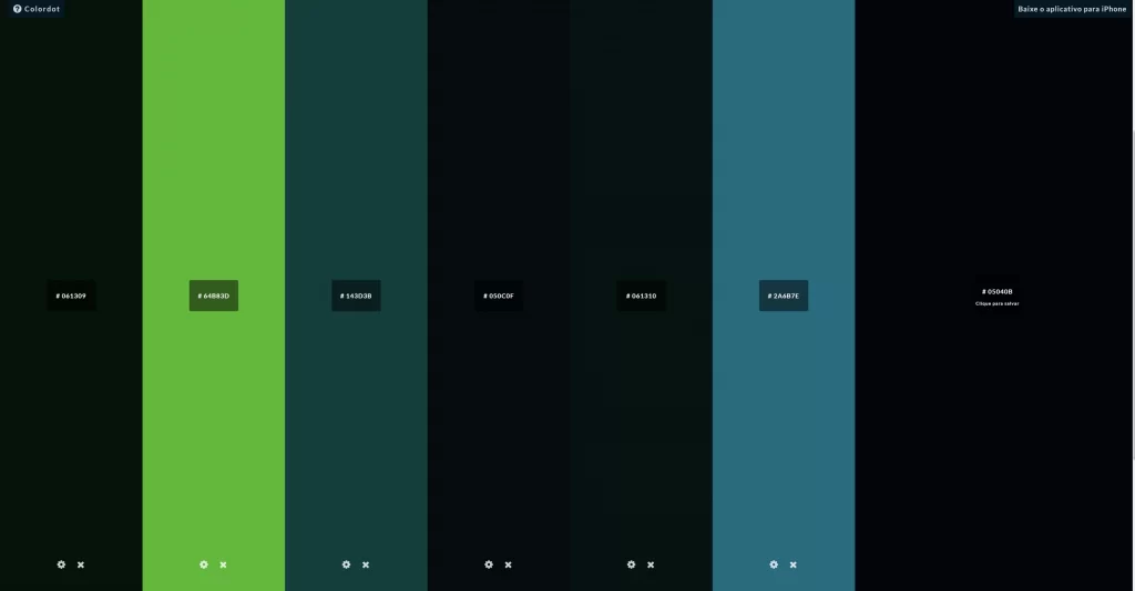 color dot 12 sites para criar a paleta de cores perfeita designe