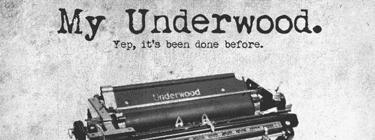 Fonte de máquina de escrever gratuita: My Underwood