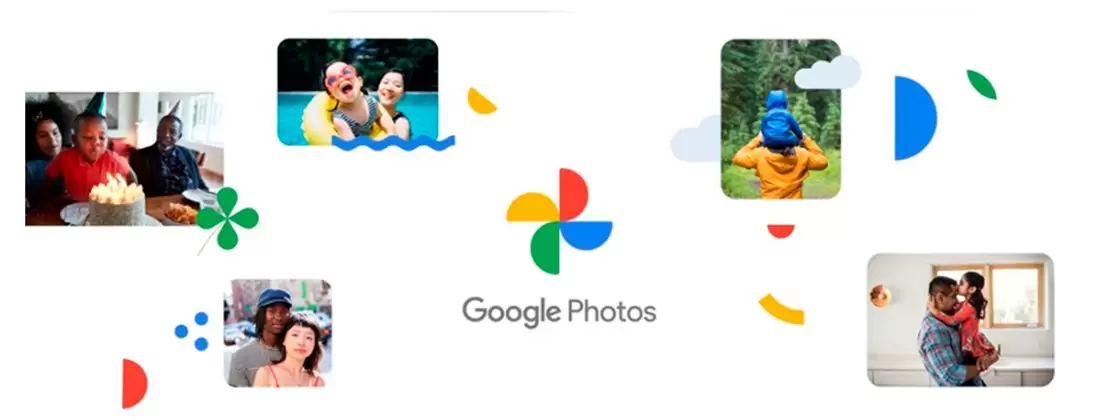 novo logotipo google fotos designe