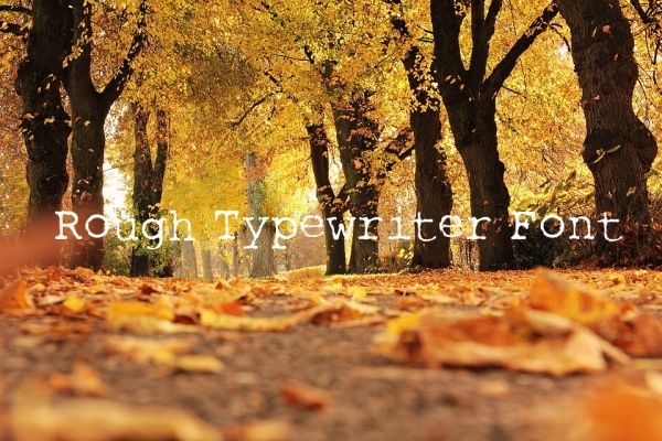 rough typewriter font fontes maquina de escrever para download designe