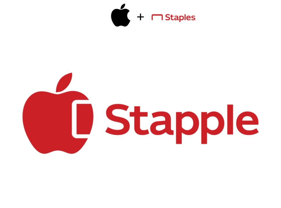 logo stapleapple designe