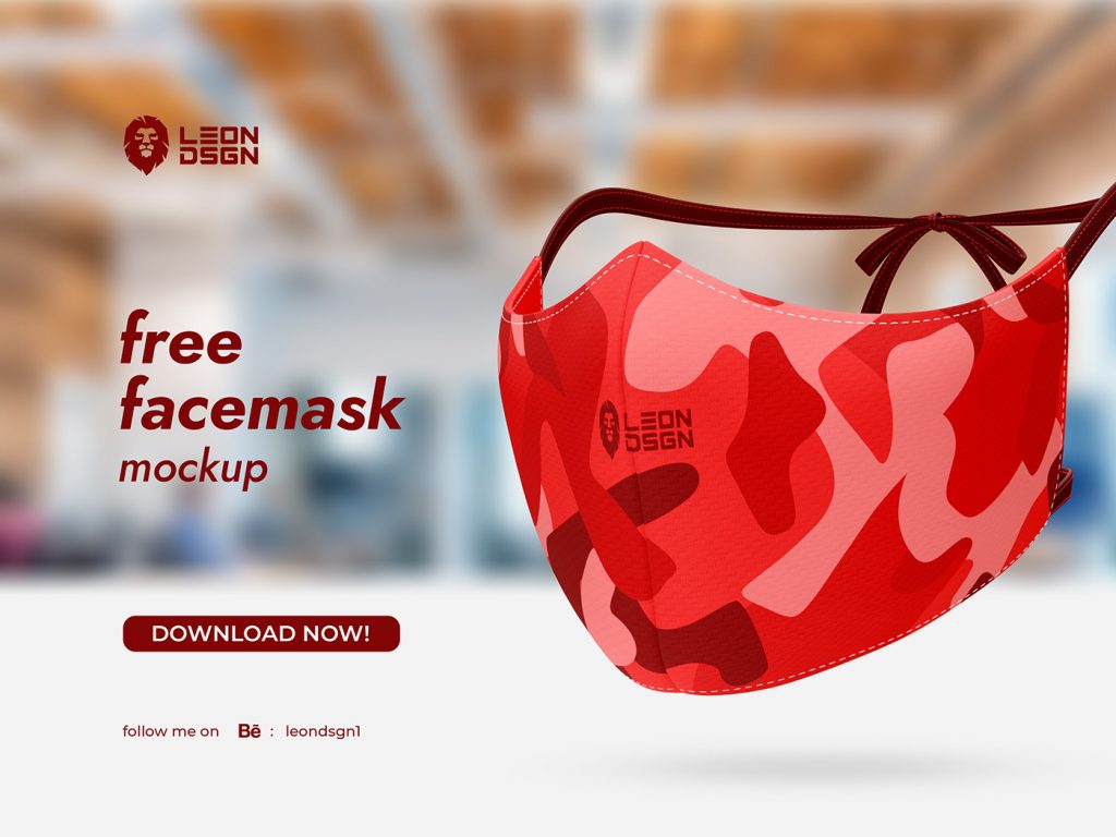 mockup mascara gratis 5 designe