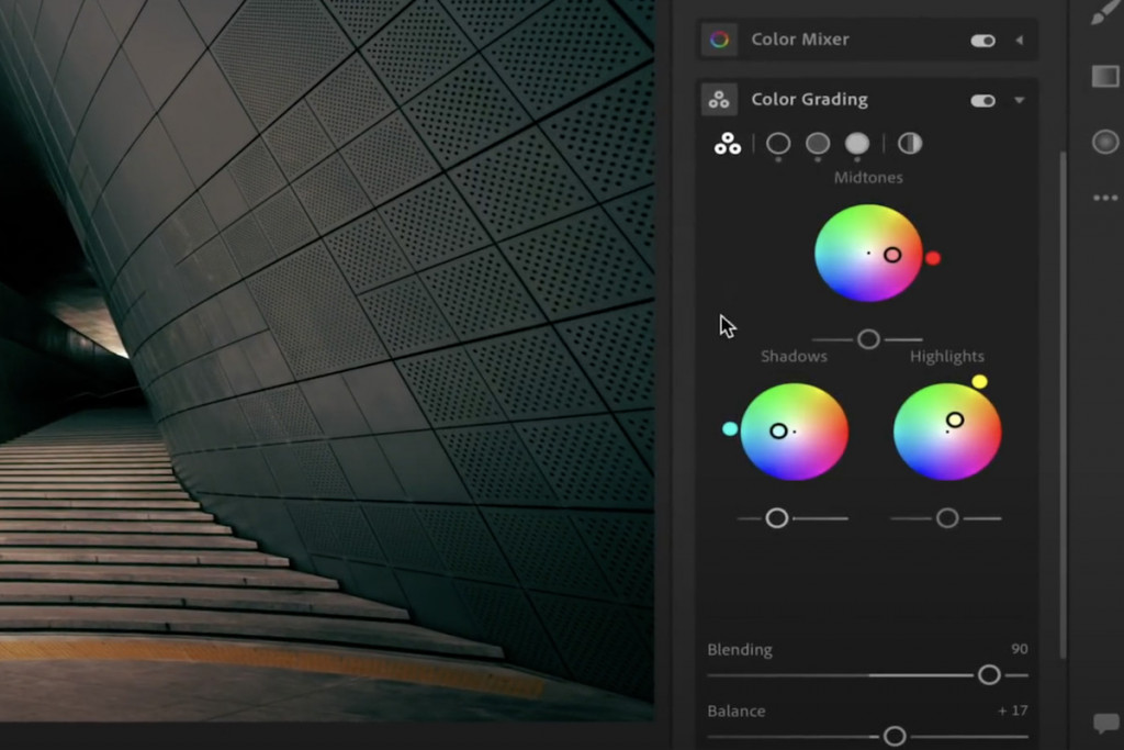 Adobe Lightroom terá agora classificação de cores no estilo cinema