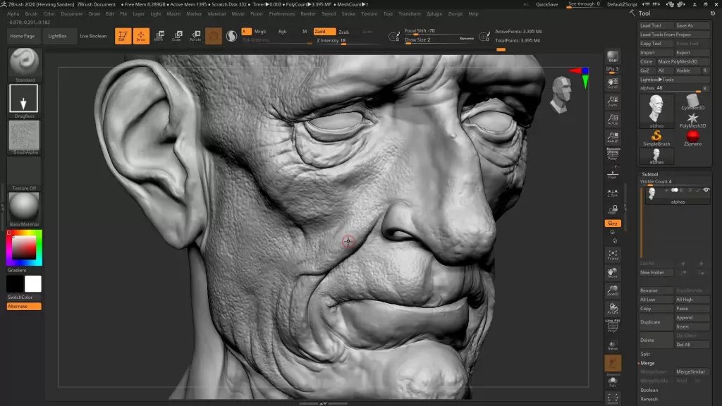 3d software zbrush