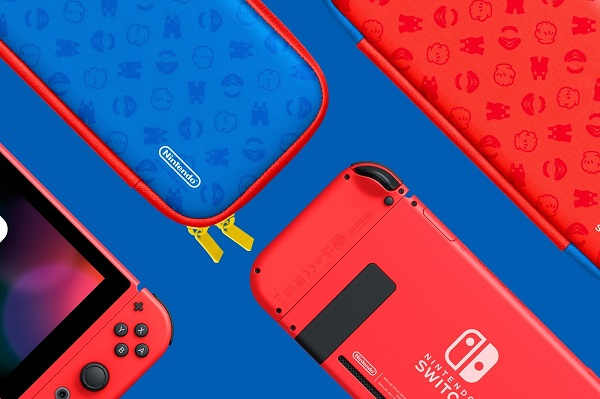 Nintendo lança Switch em vermelho e azul para o 35º aniversário de Super Mario