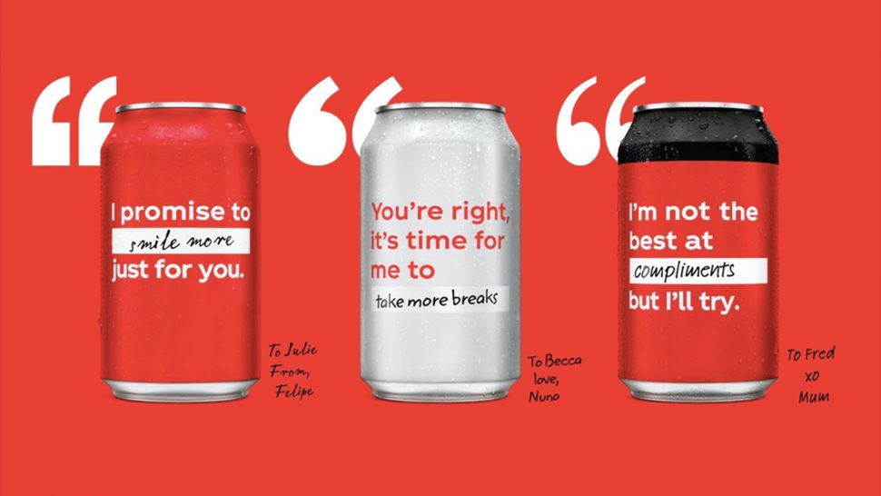 Coca-Cola tira logo em novo design ousado