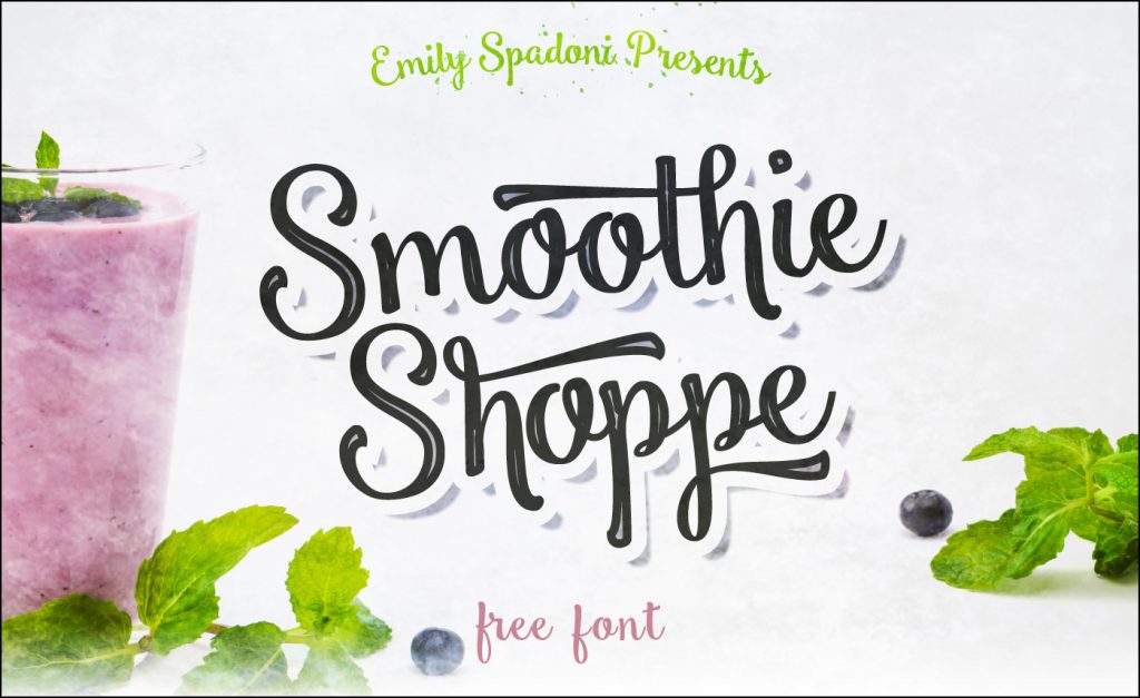 smoothie shoppe font