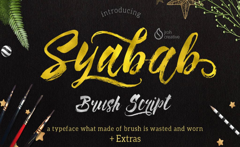 syabab brush script