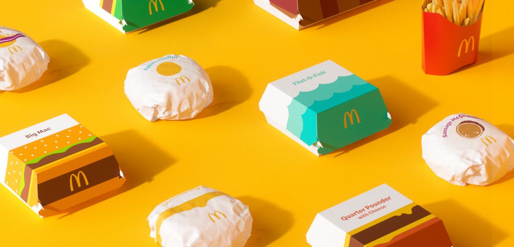 McDonalds novas embalagens