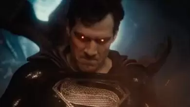 Superman Traje Negro visao de calor Liga da Justica Snyder Cut teaser