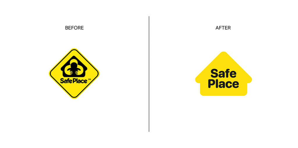 safe place logo redesign