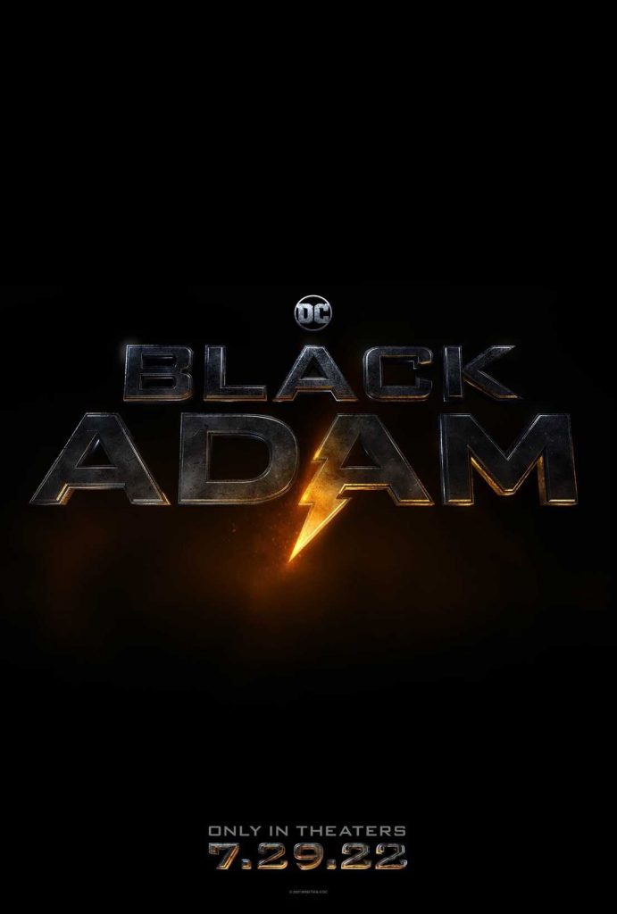 Primeiro pôster de Adão Negro provoca a chegada de The Rock no Universo DC