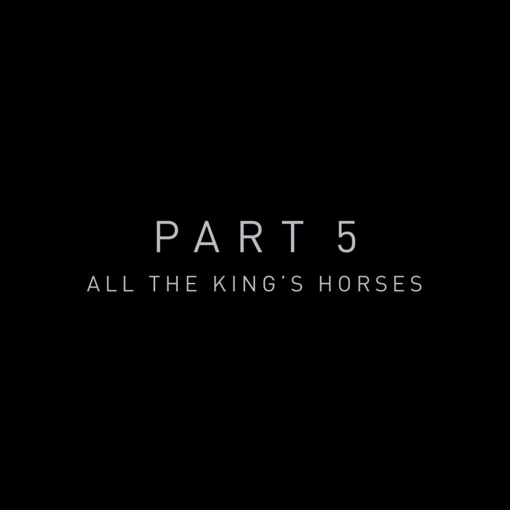 parte 5 todos os cavalos do rei