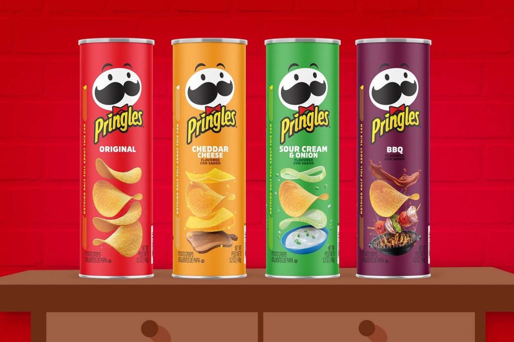 Confira o novo logotipo da Pringles em 10 anos