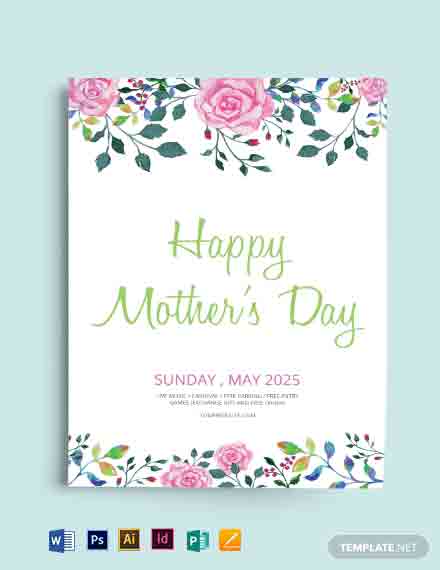 Download Free Mother s Day Flyer Template