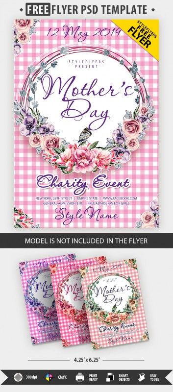 Mothers Day FREE PSD Flyer Template