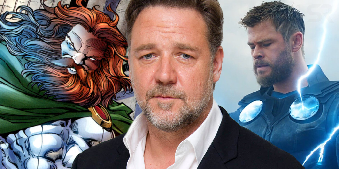 Russell Crowe confirma que está interpretando Zeus em Thor: Amor e Trovão
