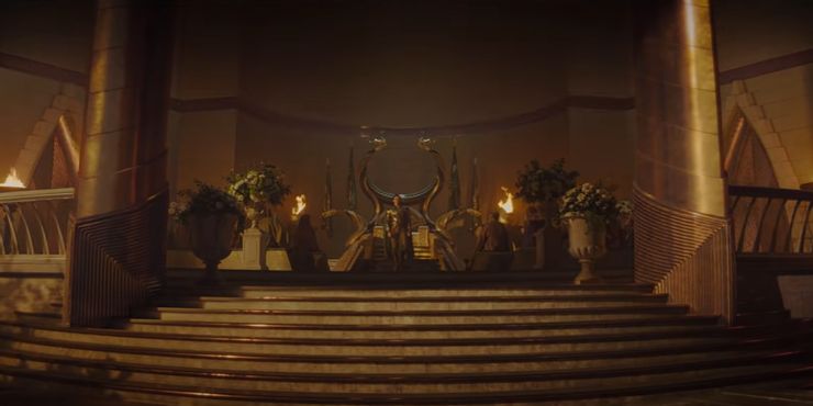 loki no trono de asgard