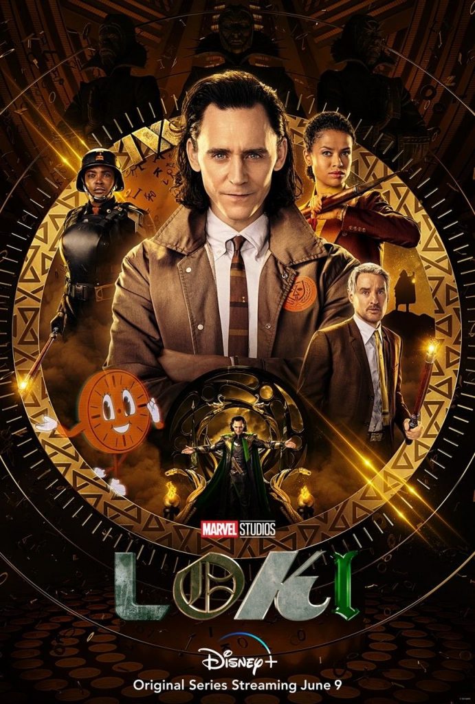 Novo pôster de Loki destaca novos personagens do MCU (incluindo um relógio de desenho animado)