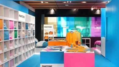 Imagem da nova loja da Pantone Lifestyle Gallery
