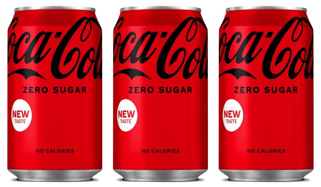 Coca-cola: Nova embalagem da linha Zero Açúcar