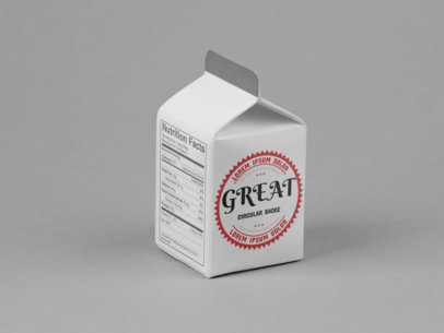 embalagem de suco mockup placeit Mockup de embalagem de caixa de suco grátis (PSD)