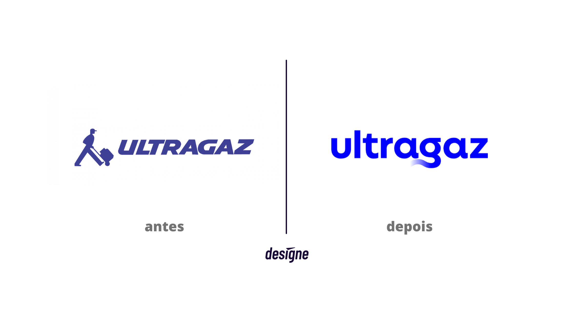 Novo logotipo da Ultragaz: Mudança de conceito