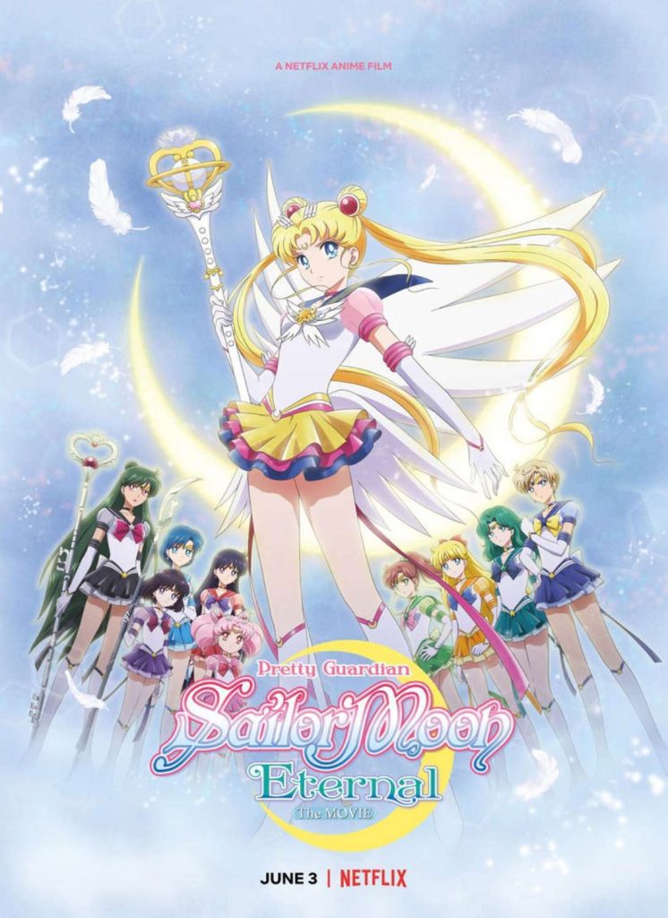Sailor Moon: Filmes da Netflix revelam lançamento com novo trailer e pôster