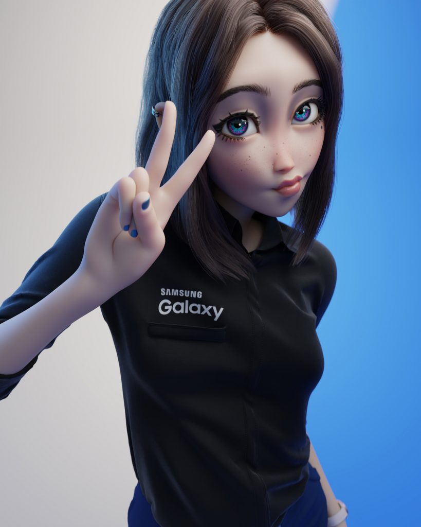 Sam Conheça A Nova Assistente Virtual Da Samsung Designe