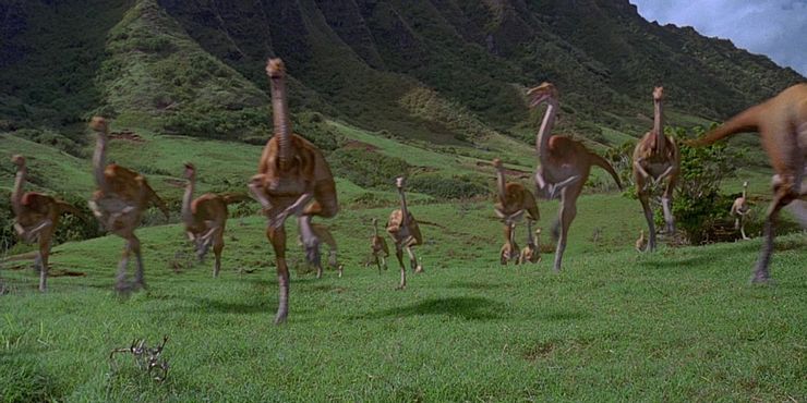 Rebanhos de dinossauros Jurassic Park