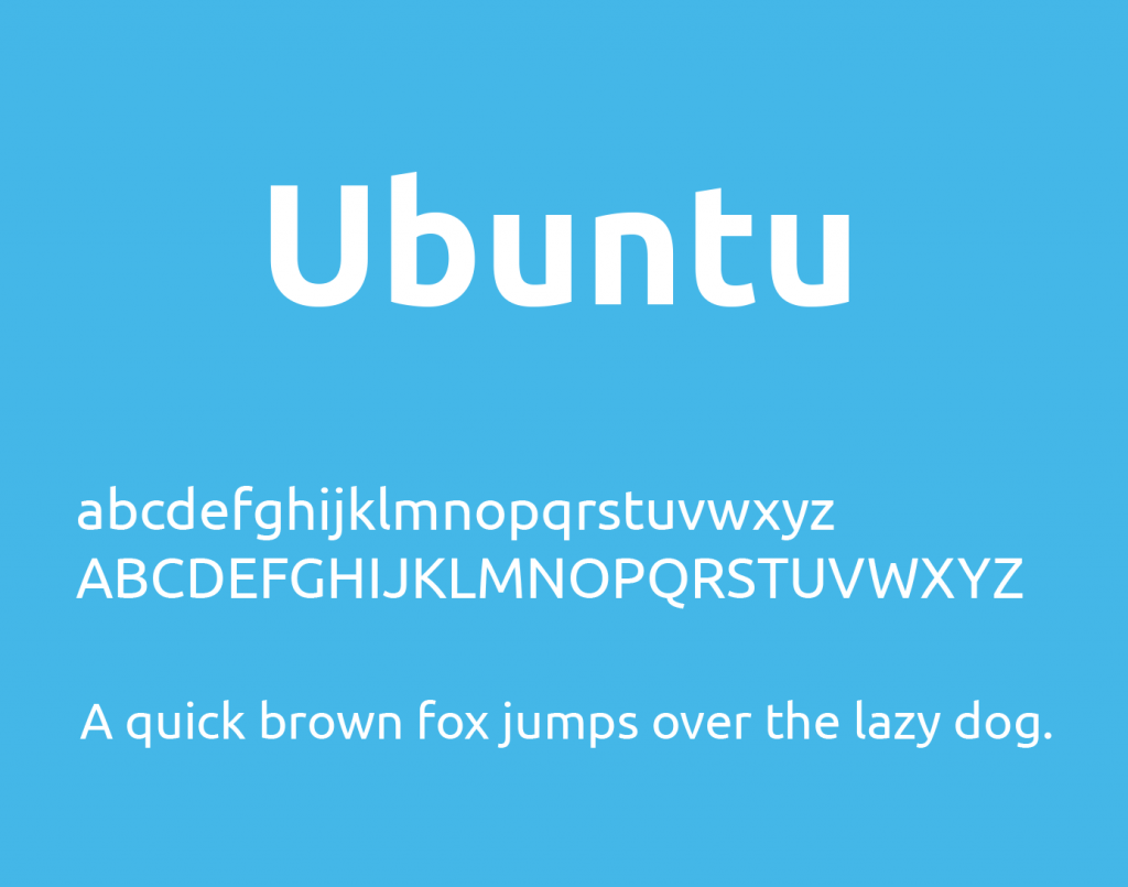 Ubuntu fonte galeria 10 melhores fontes para logos para design moderno, limpo e minimalista