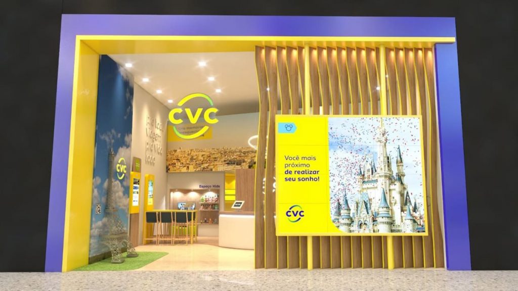 Novas lojas CVC