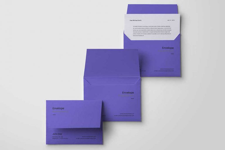 Mockups De Envelope Gr Tis Para Baixar