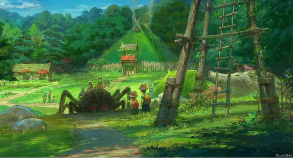 Parque Temático Studio Ghibli no Japão Área Vale das Bruxas e Casa da Kiki
