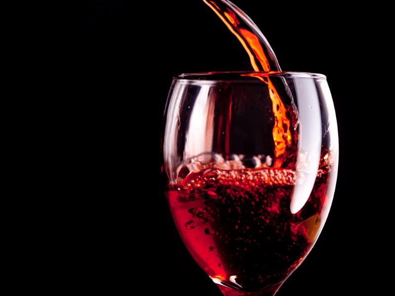 teoria das cores vinho
