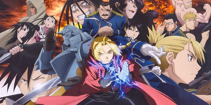 Full Metal Alchemist brotherhood 30 melhores animes de todos os tempos
