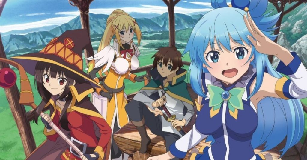 konosuba 3 temporada novo poster 30 melhores animes de todos os tempos