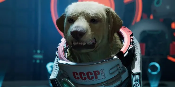 Cosmo the space dog in Guardians of the galaxy Game What If...? Episódio 2: Cada Easter Egg do MCU
