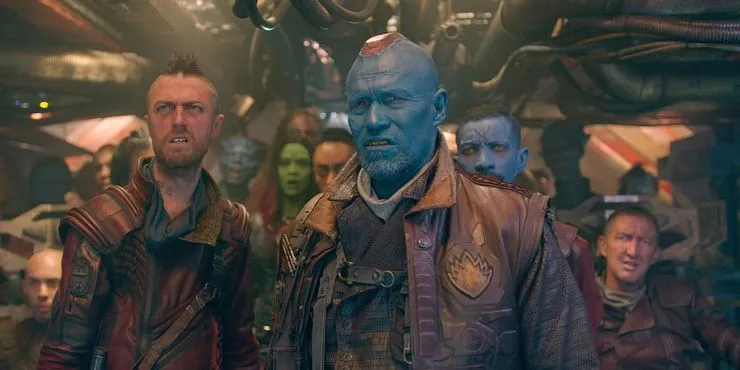 Michael Rooker as Yondu looking confused in Gurdians of the What If...? Episódio 2: Cada Easter Egg do MCU