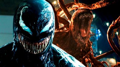 Venom em 2018 Movie e Carnage em Venom 2