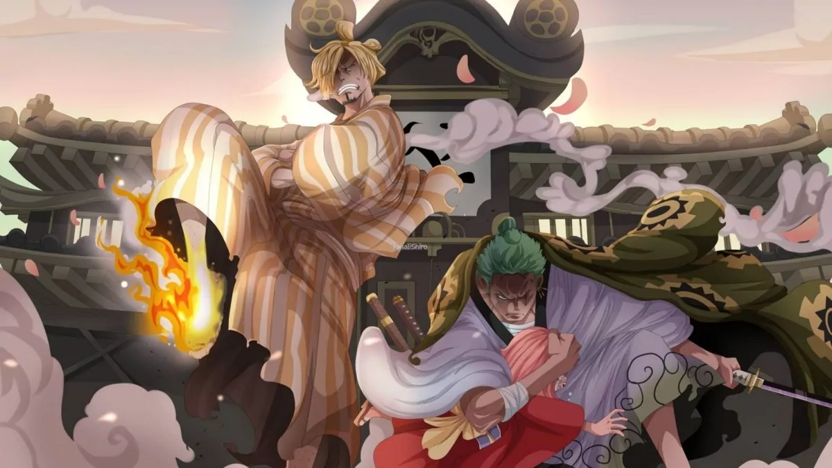 One Piece 1022: Sanji e Zoro vs King e Queen