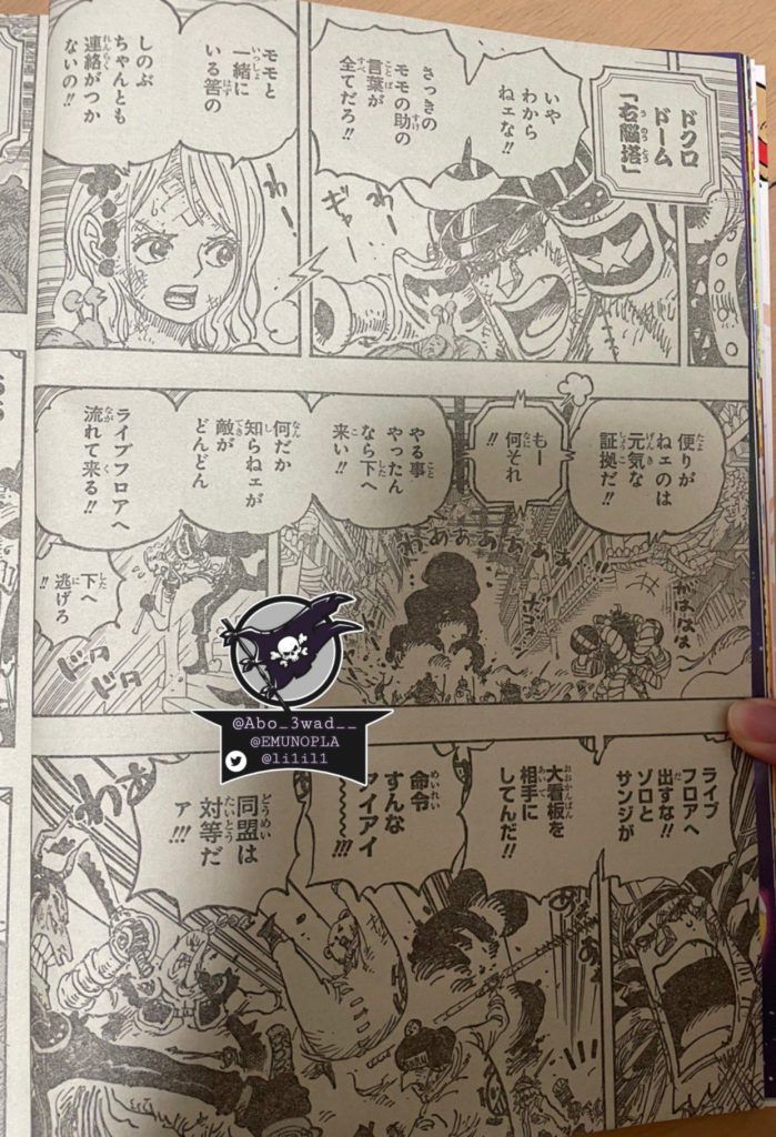 One Piece  Spoilers completos do mangá 1024 – Um certo alguém