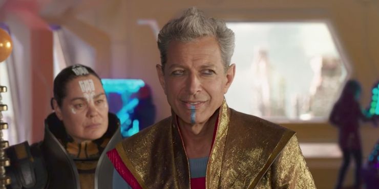 Jeff Goldblum como The Grandmaster em Thor Ragnarok