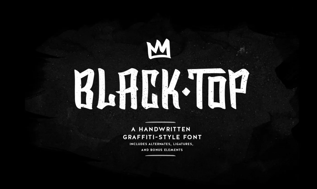 blacktop 11 Melhores Fontes de Grafite Grátis