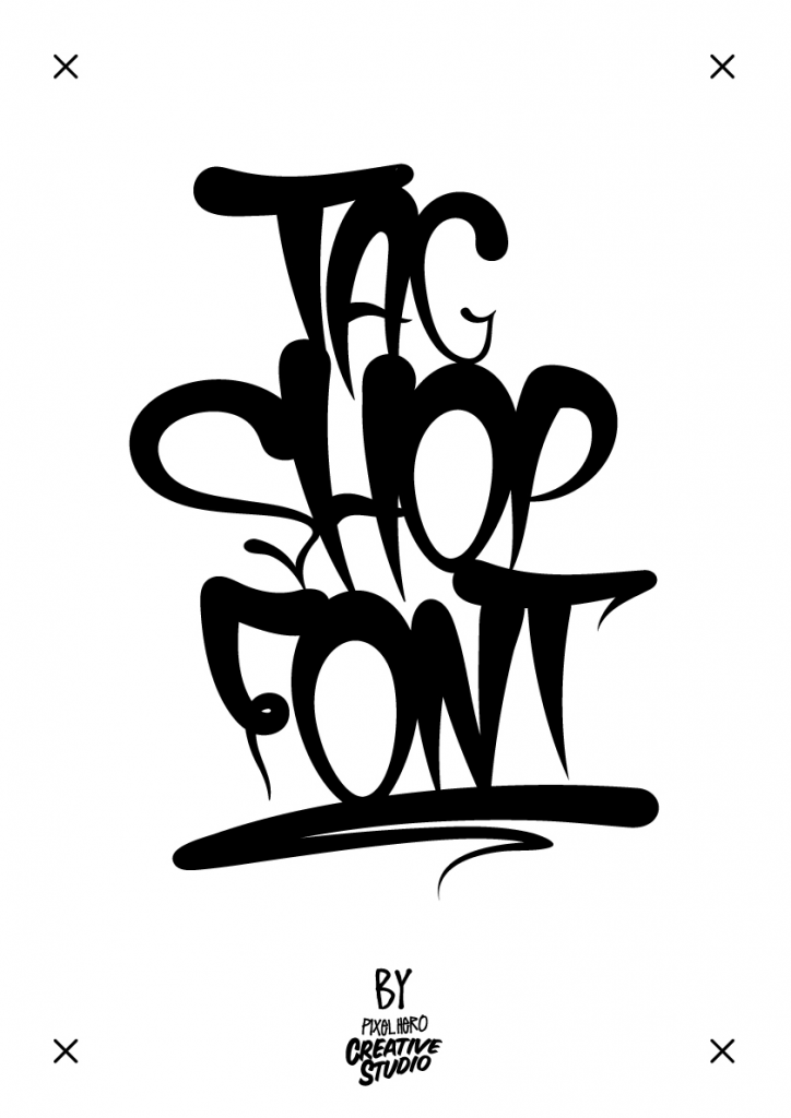tag shop 11 Melhores Fontes de Grafite Grátis