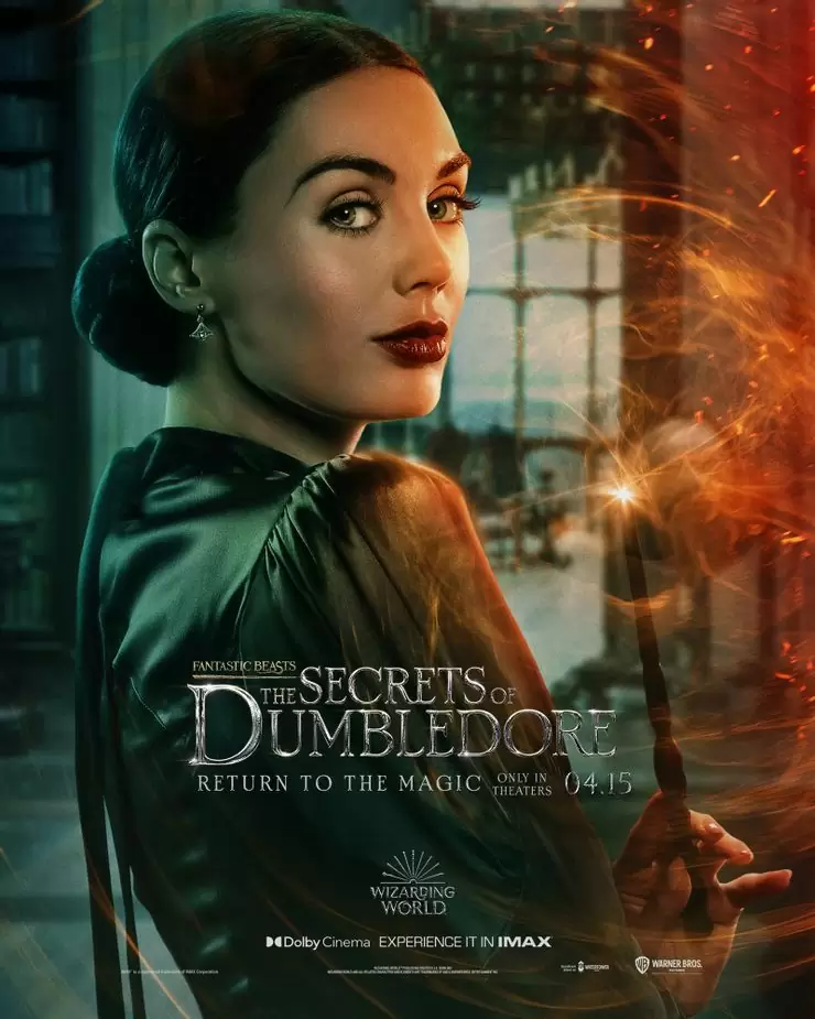 Poppy Corby Tuech Fantastic Beasts 3 Poster